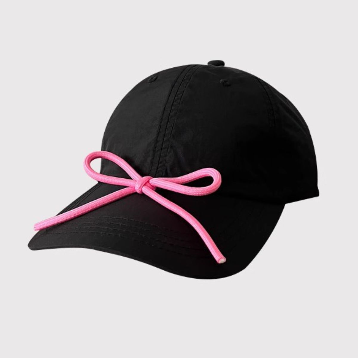 Bow Trim Adjustable Baseball Cap