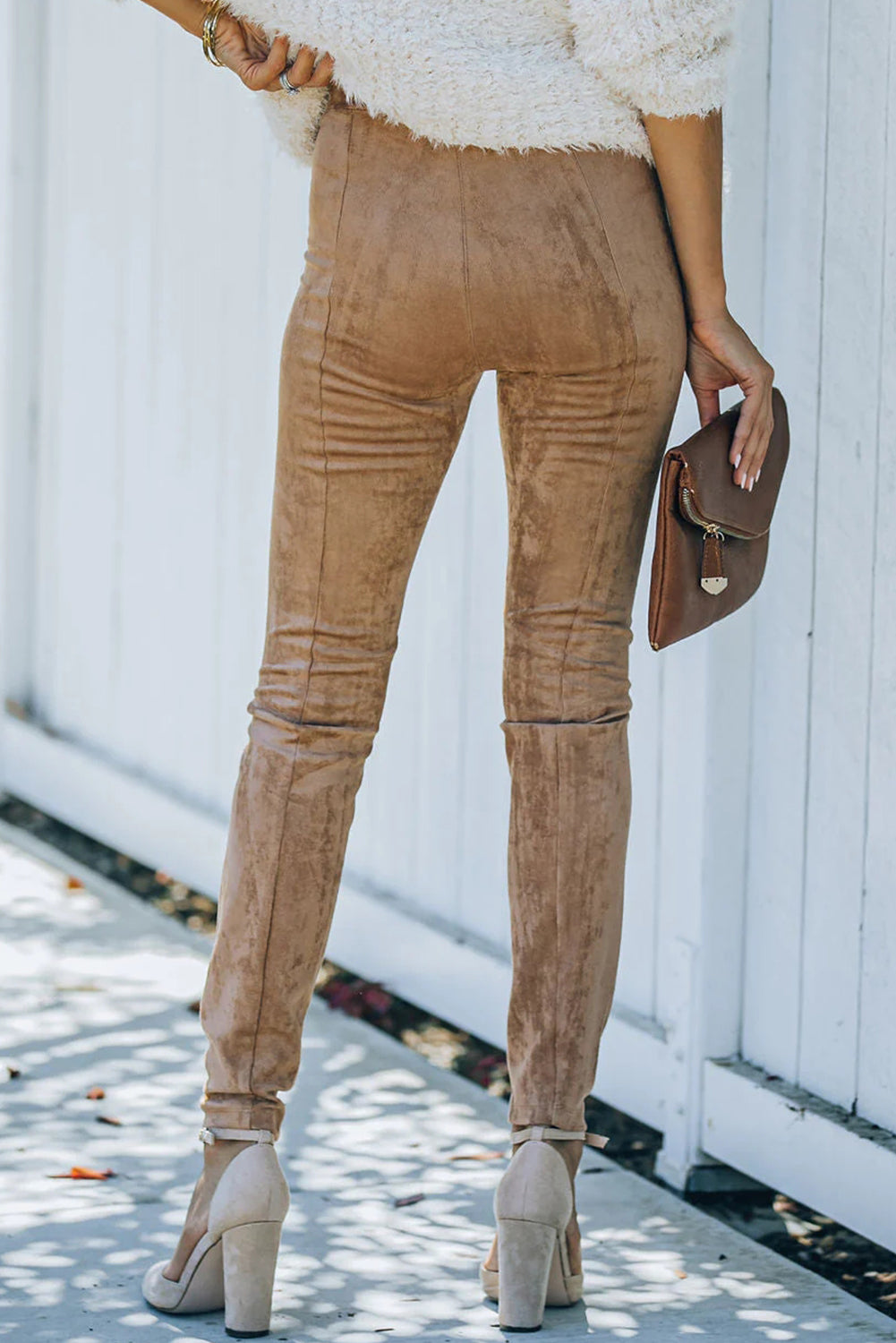 Plus Size High Waist Skinny Pants