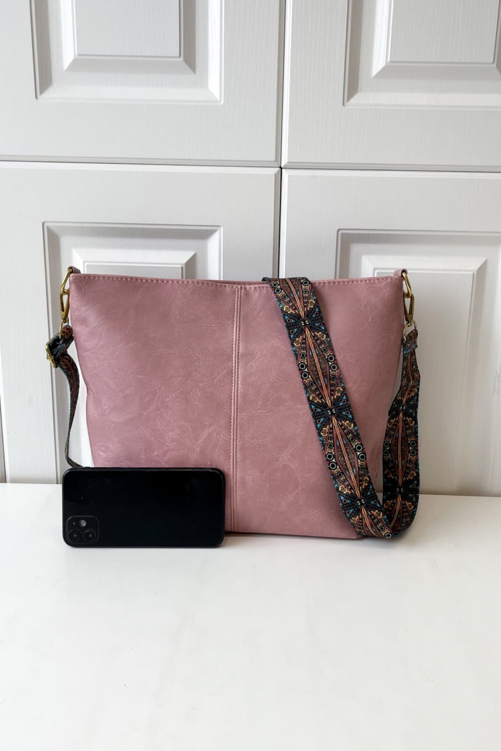 PU Leather Crossbody Bag